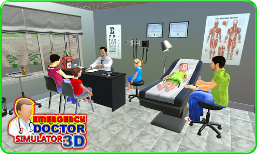 Emergency Doctor Simulator ۳D - عکس بازی موبایلی اندروید