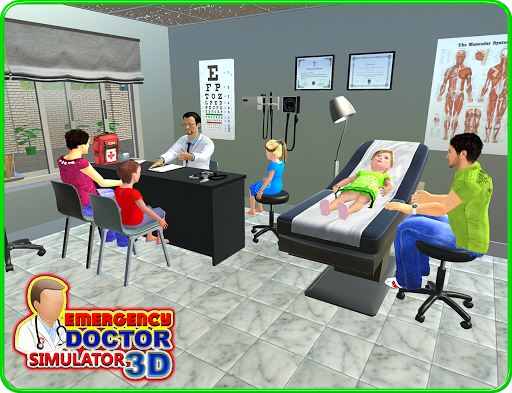 Emergency Doctor Simulator ۳D - عکس بازی موبایلی اندروید