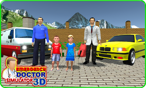 Emergency Doctor Simulator ۳D - عکس بازی موبایلی اندروید