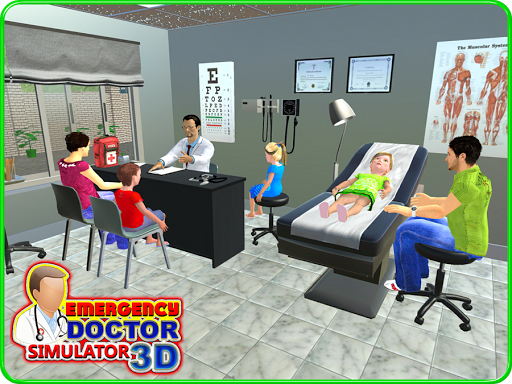 Emergency Doctor Simulator ۳D - عکس بازی موبایلی اندروید