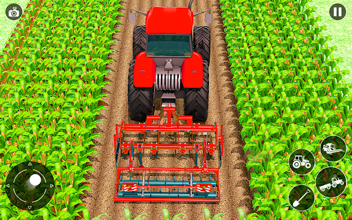 Farming Tractor Driving Games - Gameplay image of android game