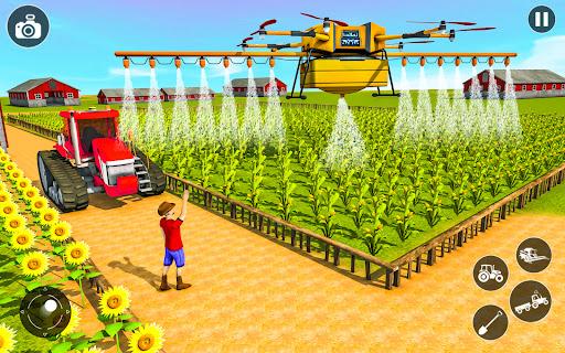 Farming Tractor Driving Games - Gameplay image of android game