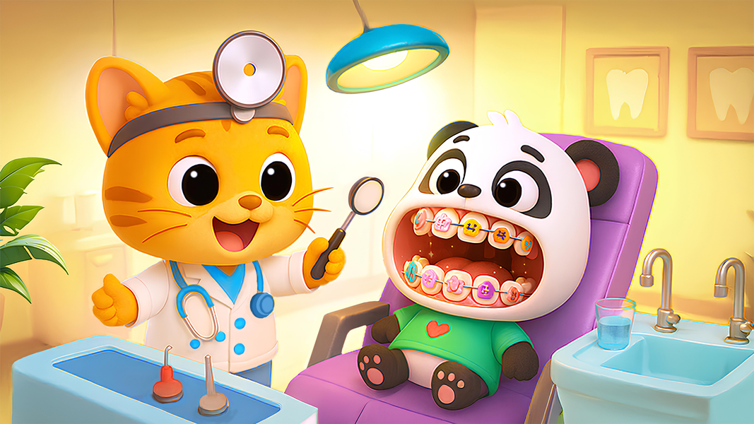Dentist Doctor Games for Kids - عکس بازی موبایلی اندروید