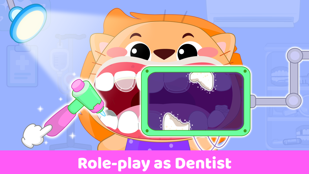 Dentist Doctor Games for Kids - عکس بازی موبایلی اندروید
