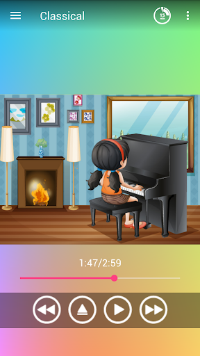 Classical music for baby - Image screenshot of android app