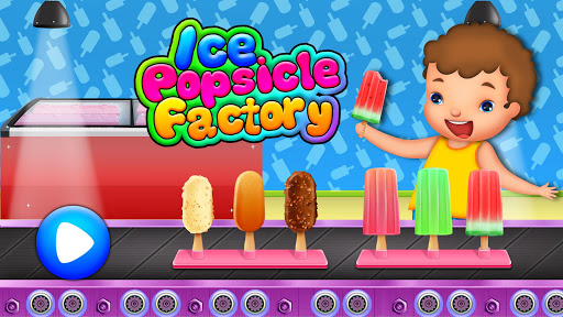 Ice Popsicle Maker Factory - Gameplay image of android game