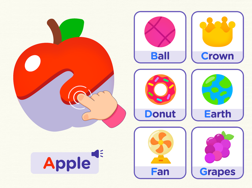 ABC Games: Tracing & phonics - عکس بازی موبایلی اندروید