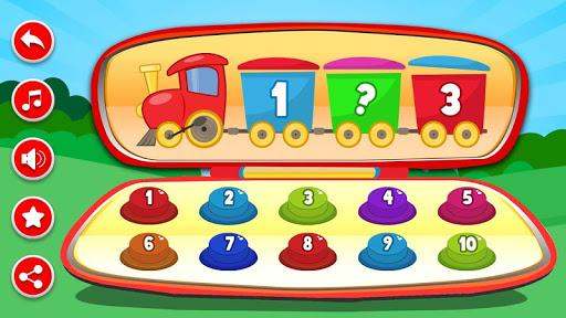 Kids Learning Game Train Brain - عکس بازی موبایلی اندروید