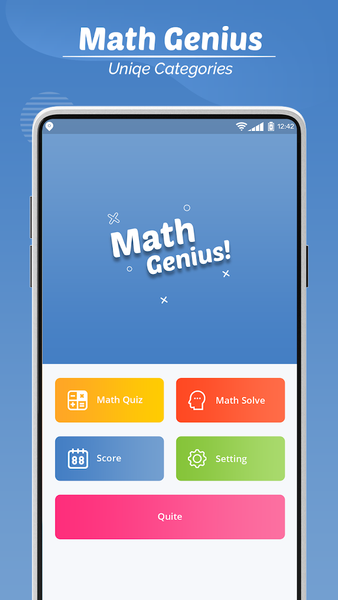 Math Genius - For Kids - Gameplay image of android game