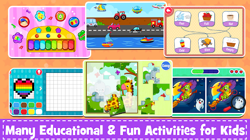 Kids Preschool Learning Games - عکس بازی موبایلی اندروید
