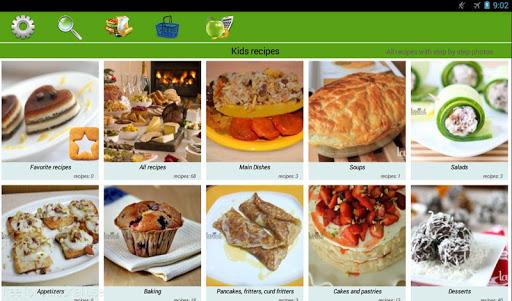 Kids recipes - عکس برنامه موبایلی اندروید