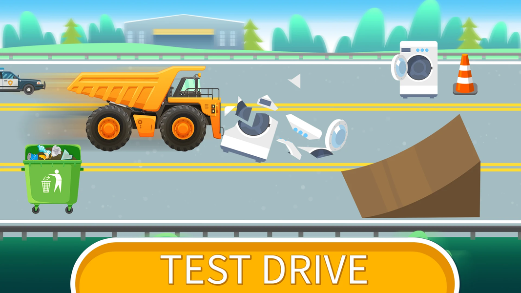 Cars Games for Kids 2-5 years - Gameplay image of android game