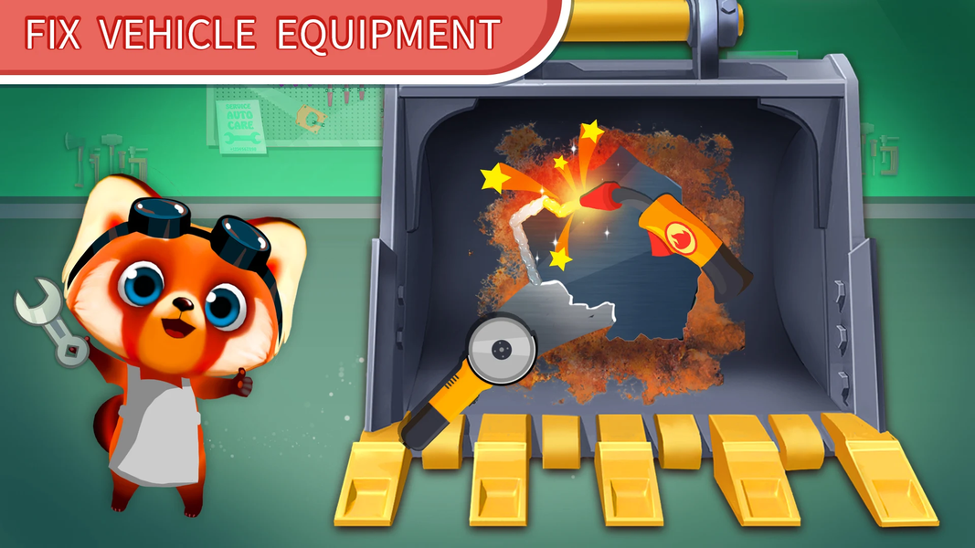 Cars Games for Kids 2-5 years - Gameplay image of android game