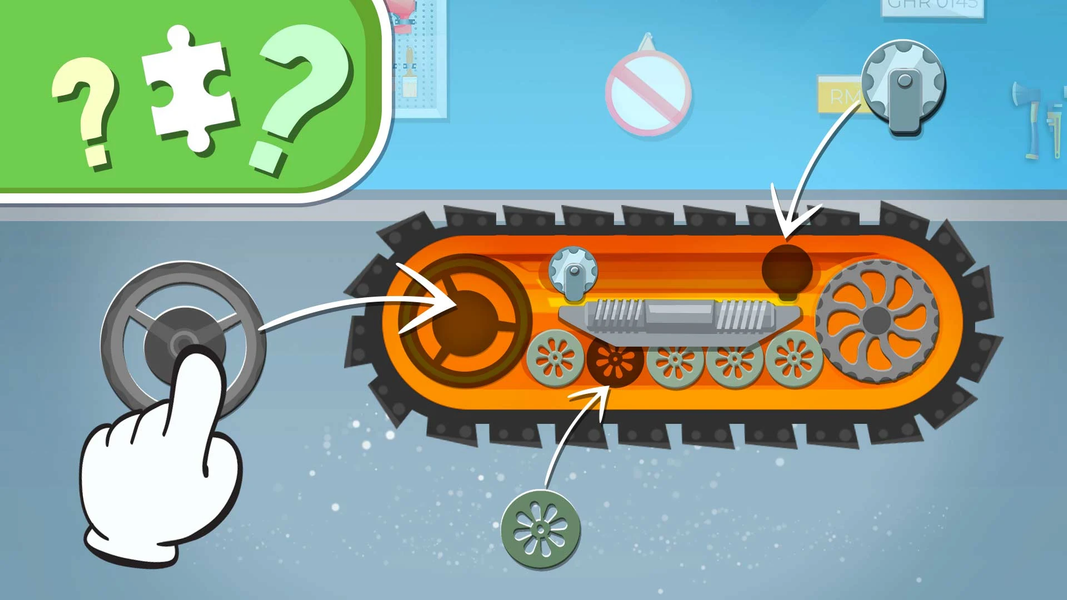 Cars Games for Kids 2-5 years - Gameplay image of android game