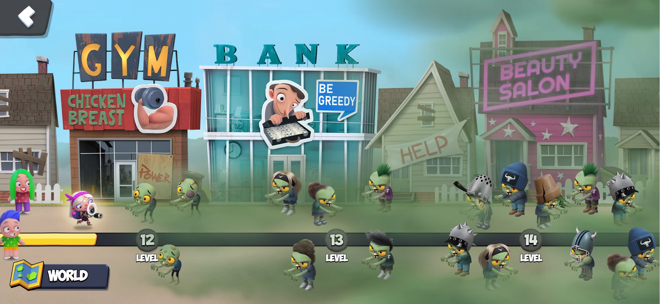 Donut Punks: Online Epic Brawl - Gameplay image of android game