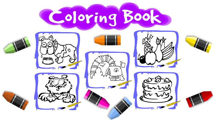 Coloring Books For Kids - Gameplay image of android game