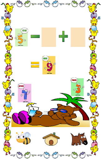 First grade math games for kid - Image screenshot of android app