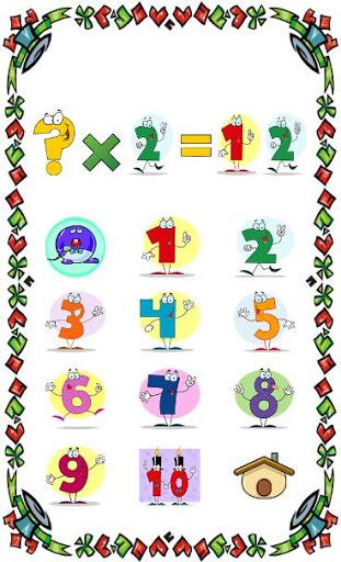 Multiplication and division - Gameplay image of android game