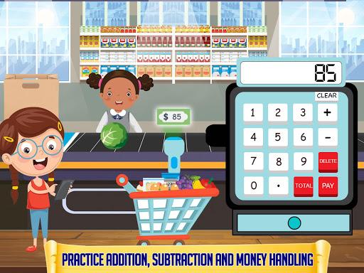 Grocery Market Cashier Store - Gameplay image of android game