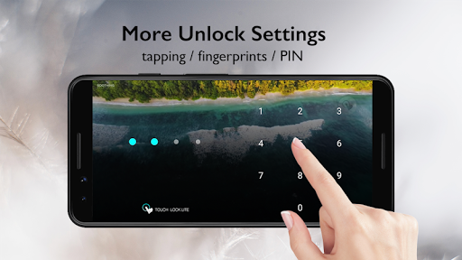Touch Lock - screen lock - عکس برنامه موبایلی اندروید