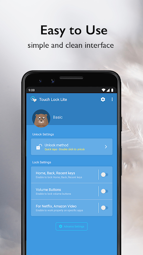 Touch Lock - screen lock - عکس برنامه موبایلی اندروید