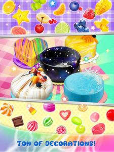 Galaxy Mirror Glaze Cake - Sweet Desserts Maker - عکس بازی موبایلی اندروید