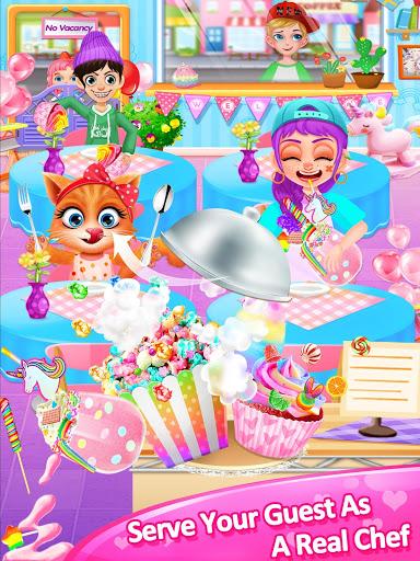 Unicorn Fair Food Chef - Rainbow Food Galaxy - عکس بازی موبایلی اندروید