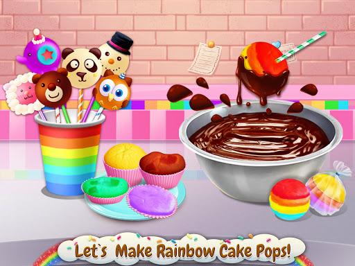 Rainbow Desserts Bakery Party - Gameplay image of android game