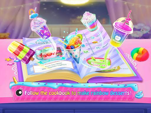 Rainbow Unicorn Secret Cook Book: Food Maker Games - عکس بازی موبایلی اندروید