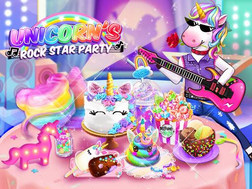 Rainbow Unicorn Desserts Food Maker - Gameplay image of android game