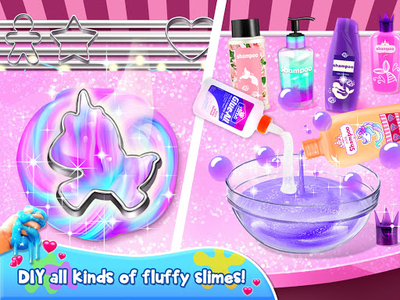 Unicorn Slime Games for Teens - عکس برنامه موبایلی اندروید