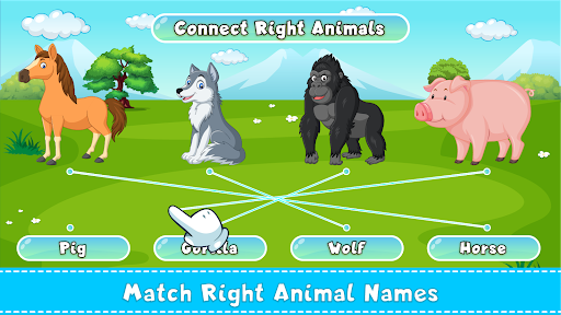 Animal Sounds for Kids - عکس برنامه موبایلی اندروید