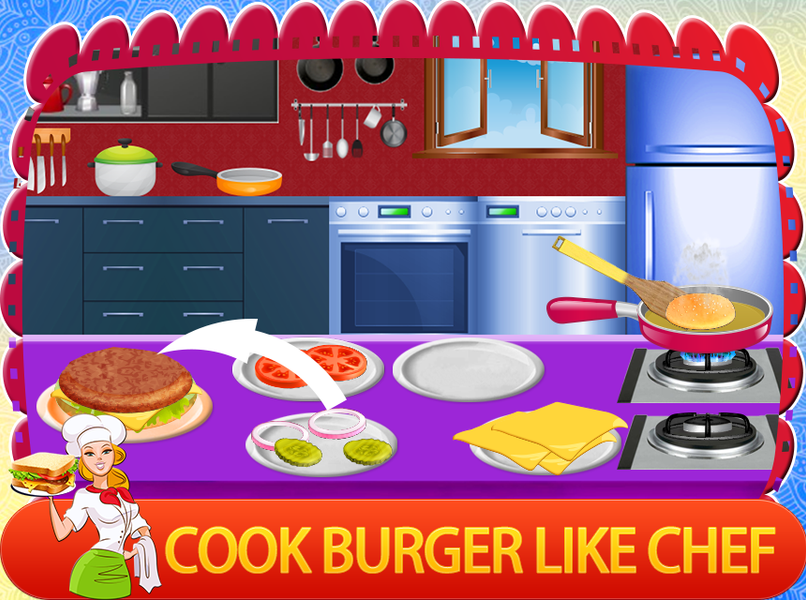 Fast Food Cooking Restaurant - - عکس بازی موبایلی اندروید