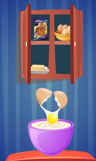 Rainbow Cake Maker Bake shop - Gameplay image of android game