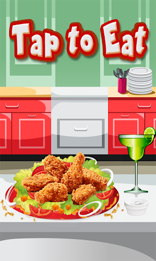 Chicken wings maker cooking - Gameplay image of android game