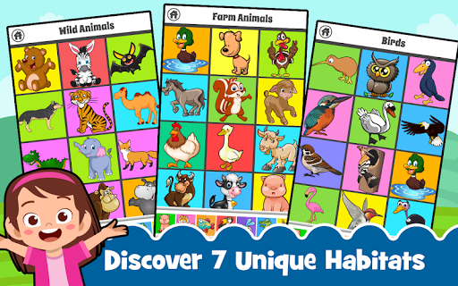 Animals for kids: Color & Draw - Gameplay image of android game