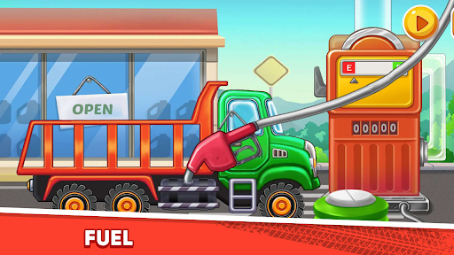 Truck game for kids - عکس برنامه موبایلی اندروید