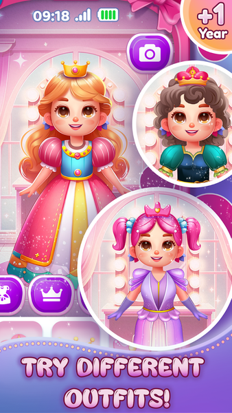 Baby Princess Phone Girls Game - عکس بازی موبایلی اندروید