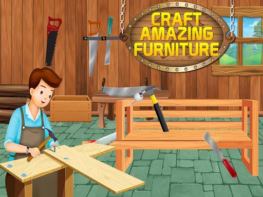 Carpenter Furniture Craft Shop - Gameplay image of android game