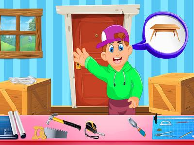 Carpenter Furniture Shop: House Wooden Craft Maker - Gameplay image of android game