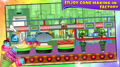 Cone Maker Factory: Dessert Biscuit Cooking Game - Image screenshot of android app