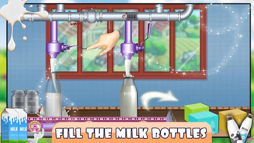 Cow Dairy Farm Milk Factory - Gameplay image of android game