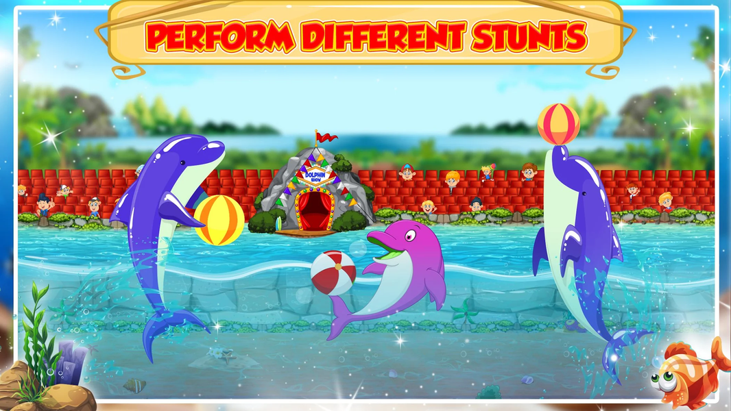 Dolphin Water Show - عکس بازی موبایلی اندروید