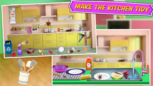 Hotel Room Cleaning & Laundry - Gameplay image of android game