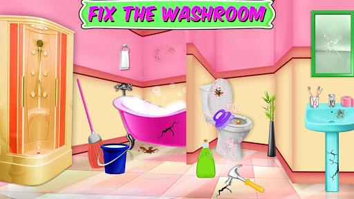 Hotel Room Cleaning & Laundry - Gameplay image of android game