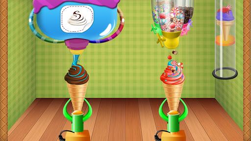 Ice Cream Cone Maker Factory - Gameplay image of android game
