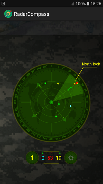 Radar Compass - عکس برنامه موبایلی اندروید