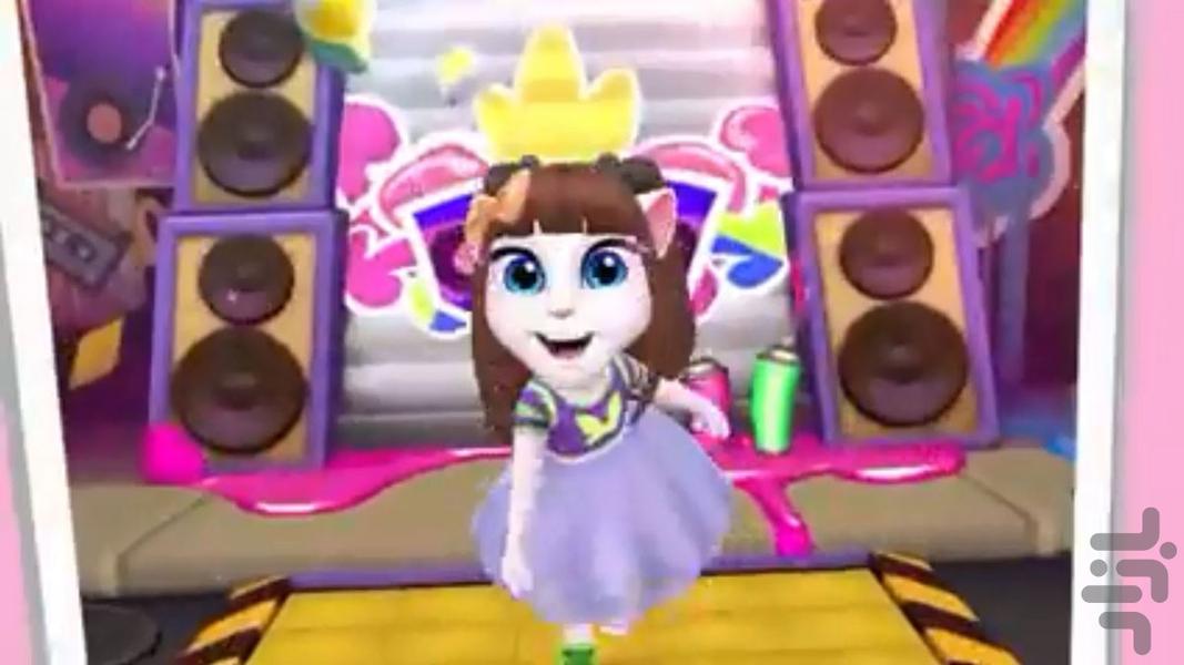آنجلای سخنگو My Talking Angela - عکس برنامه موبایلی اندروید