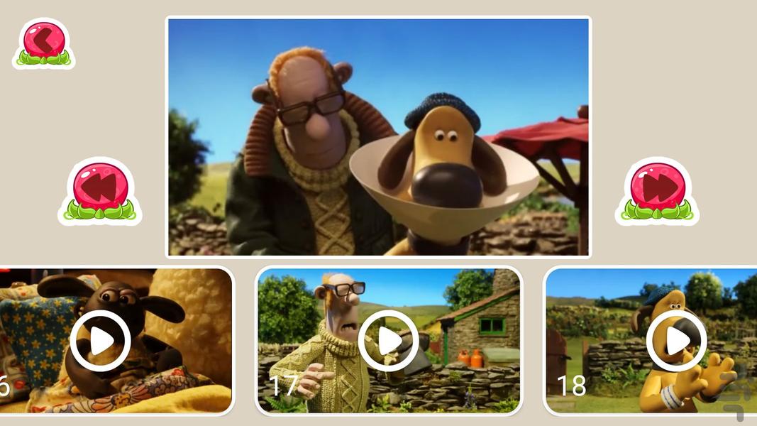 کارتون بره ناقلا :: بدون اینترنت :: - Image screenshot of android app