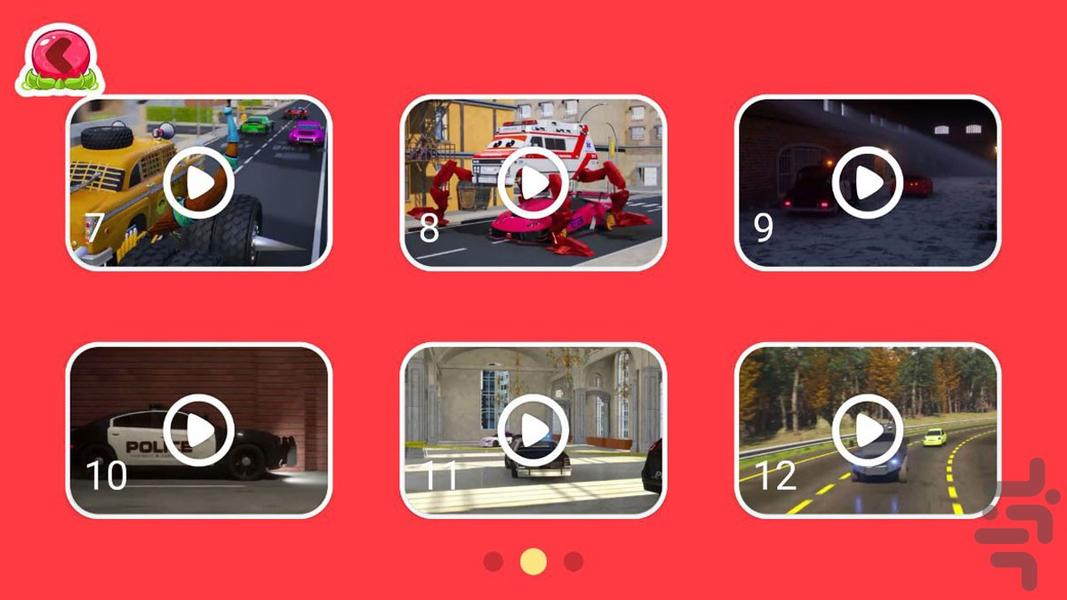 کارتون ماشین بازی بدون اینترنت - Image screenshot of android app